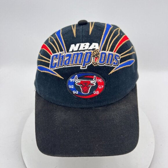 Champion Other - Chicago Bulls Champion Authentics NBA Final Starter Black Snapback The Right Hat